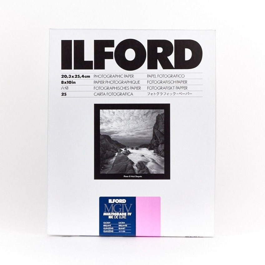 Ilford Multigrade IV RC DeLuxe Paper - Glossy - 8x10