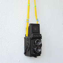 Load image into Gallery viewer, Dubblefilm Yanaka Yellow Camera Strap
