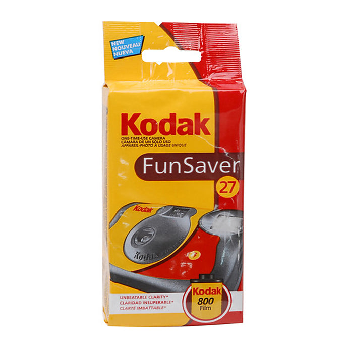 Kodak Funsaver 35mm One-Time-Use Disposable Camera ISO-800, 27