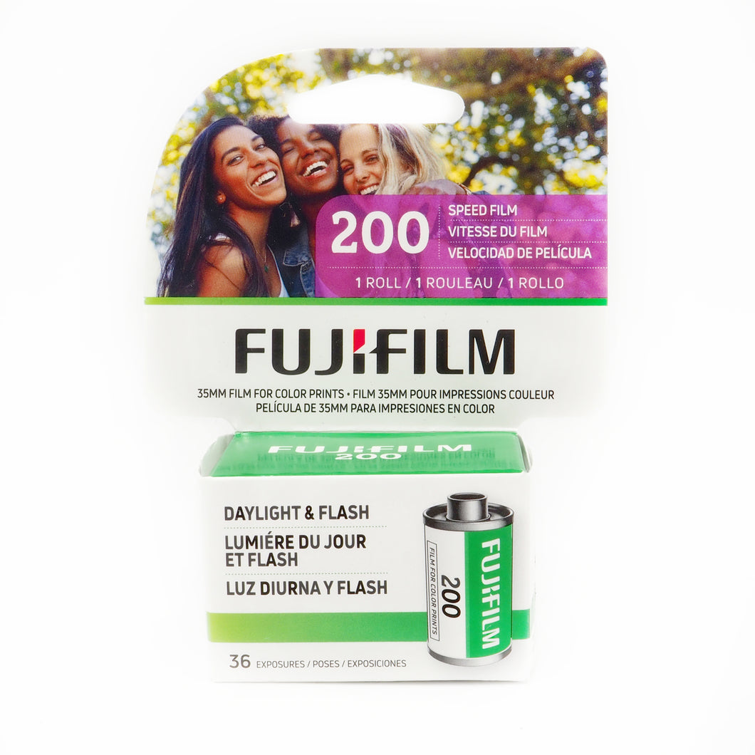 Fuji Fujicolor 200 ASA 36 Exposure 35mm Film - Single Roll