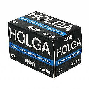 Holga Black and White 400 ASA - 35mm Roll Film - 24 Exposures