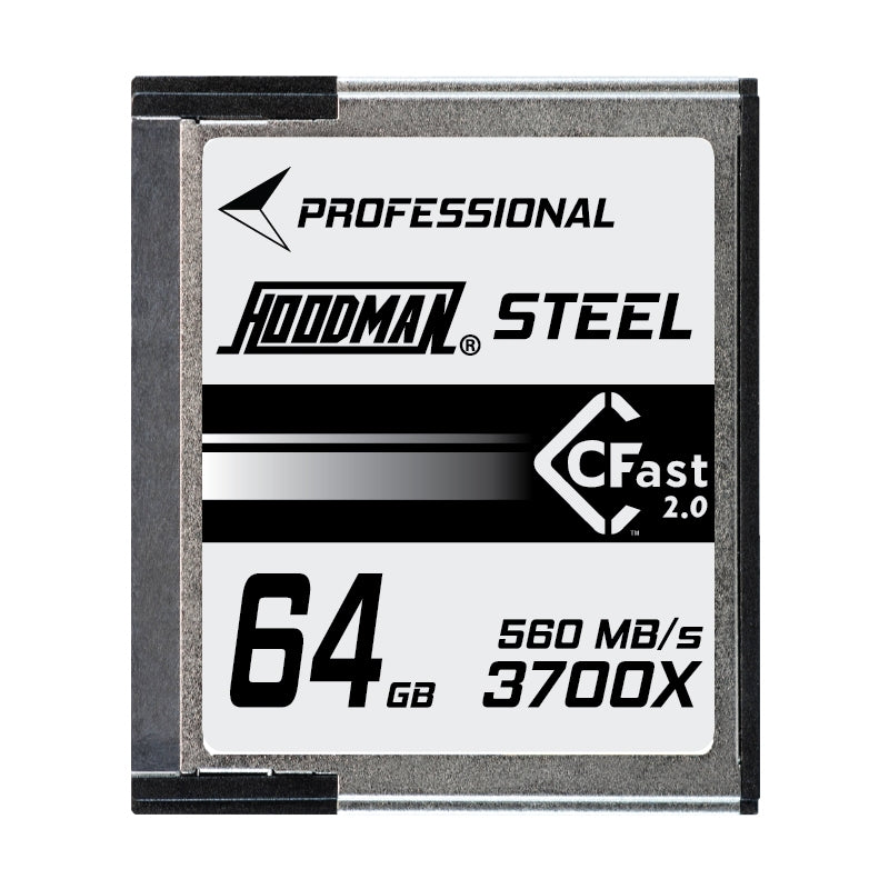 Hoodman 64GB HCFAST Steel Compact Flash Memory Card