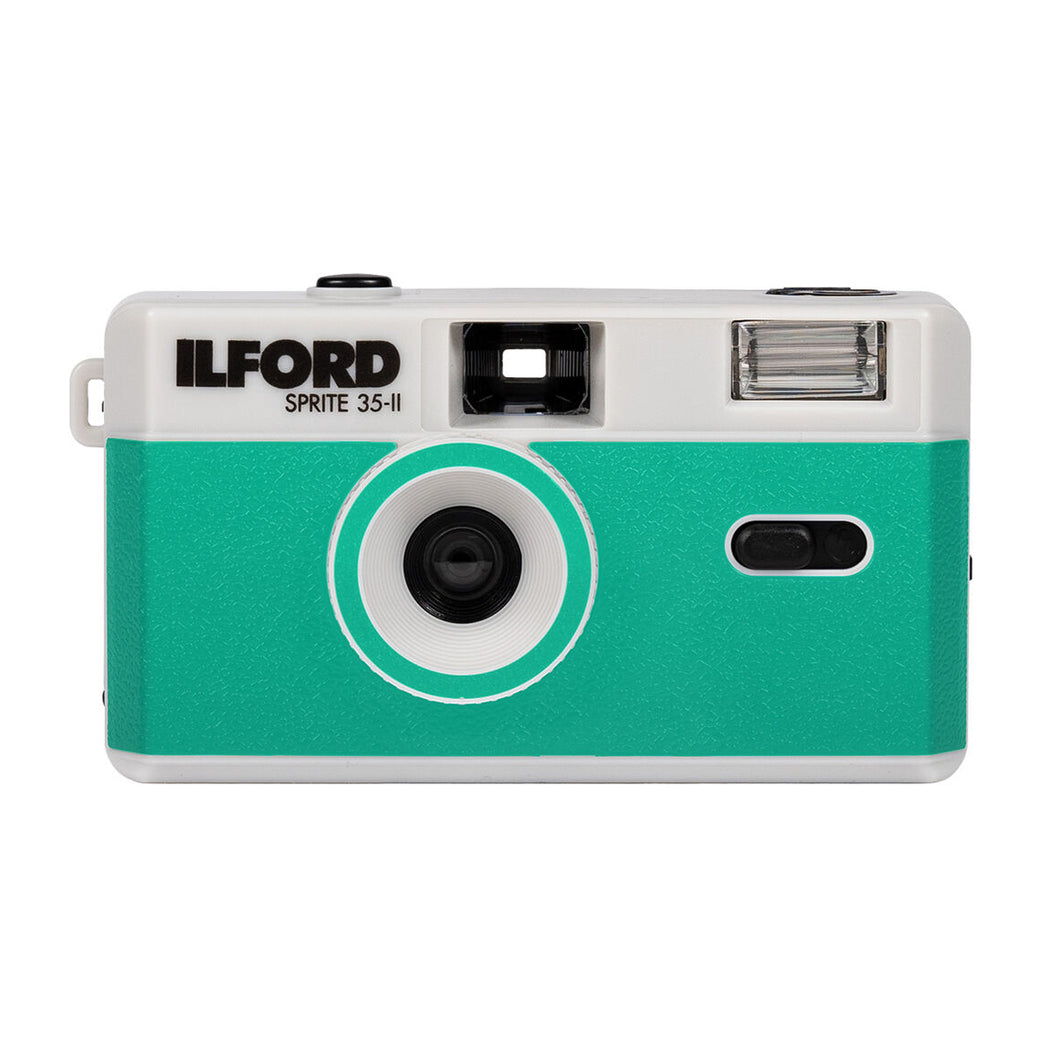 Ilford Sprite 35 - II Film Camera Camera - Silver & Teal
