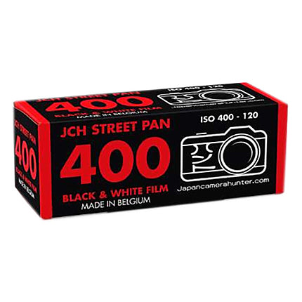 Japan Camera Hunter StreetPan 400 Black and White Negative Film - 120 Roll Film