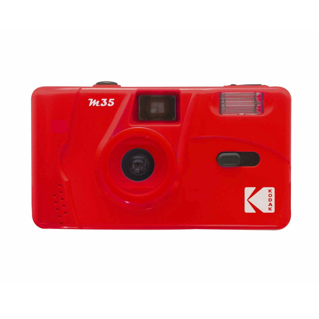 Kodak M35 35mm Film Camera with Flash - Flame Scarlet Red