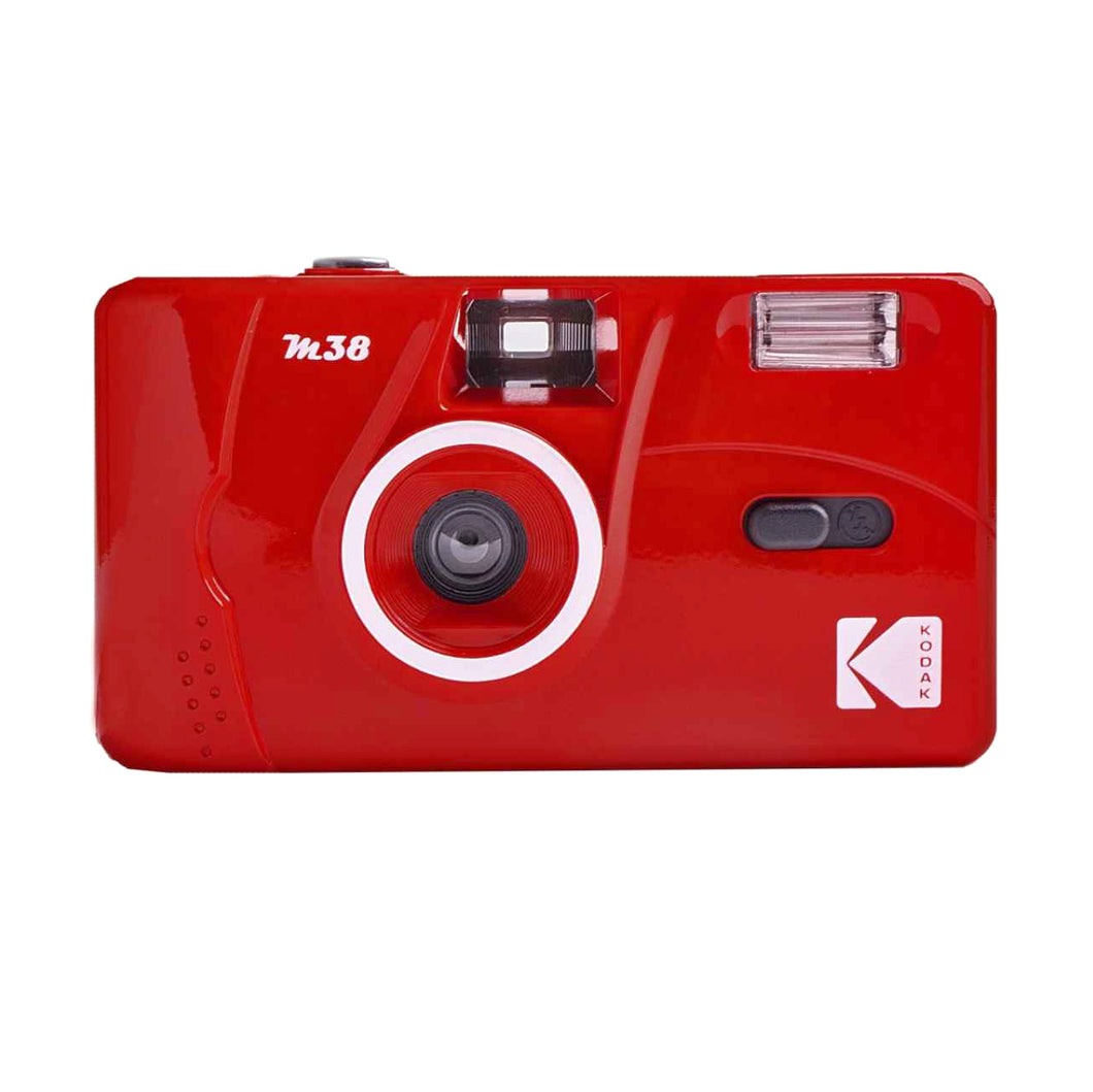 Kodak M38 35mm Film Camera with Flash - Scarlet Red