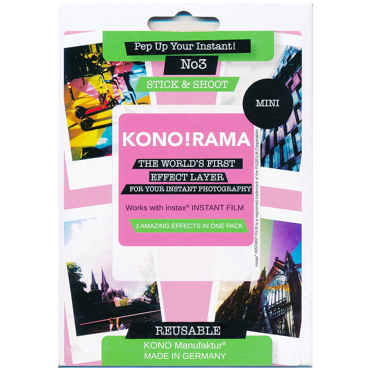 KONO!RAMA Number 3 - Effect Layers for Instant Photography - Mini