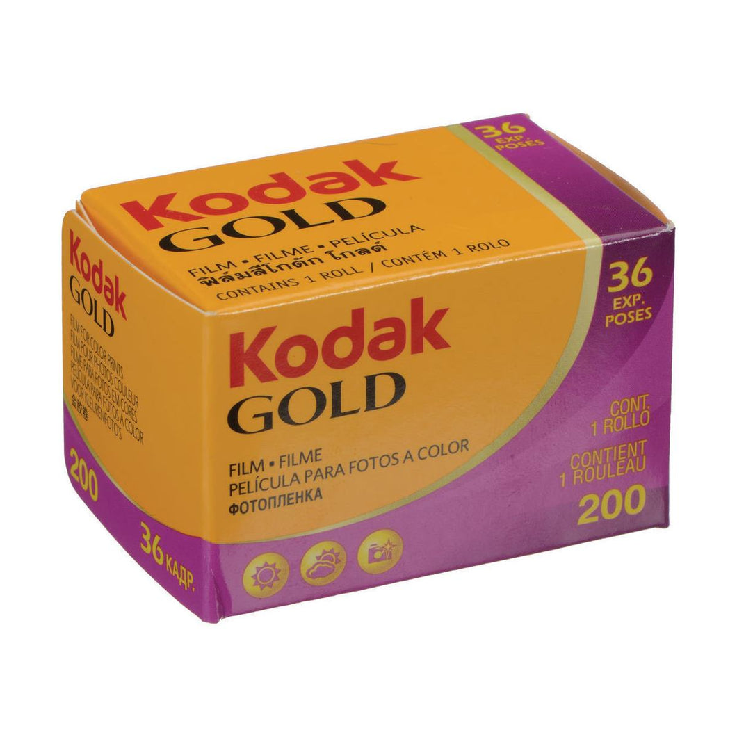 Kodak GOLD 200 Color Negative Film - 35mm Roll Film - 36 Exposures