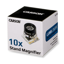 Load image into Gallery viewer, Carson LL-10 10x LumiLoupe Stand Magnifier Loupe
