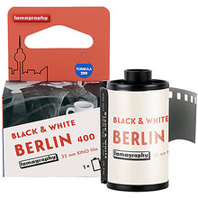 Load image into Gallery viewer, Lomography Berlin Kino 400 Black and White Negative Film - 35mm Roll Film - 36 Exposures
