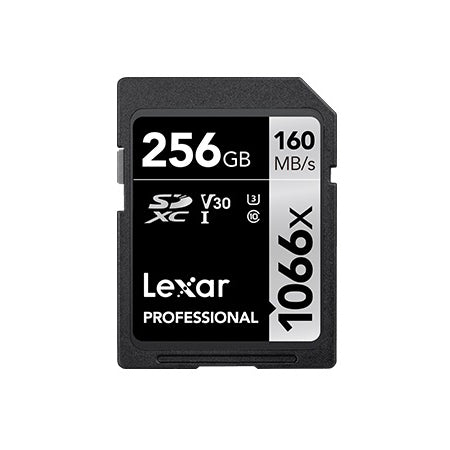 Lexar 256GB Professional 1066x UHS-I SDXC Memory Card