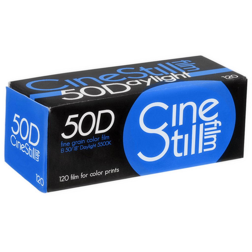 Cinestill 50 Daylight Xpro C-41 Color Negative Film - 120 Roll Film