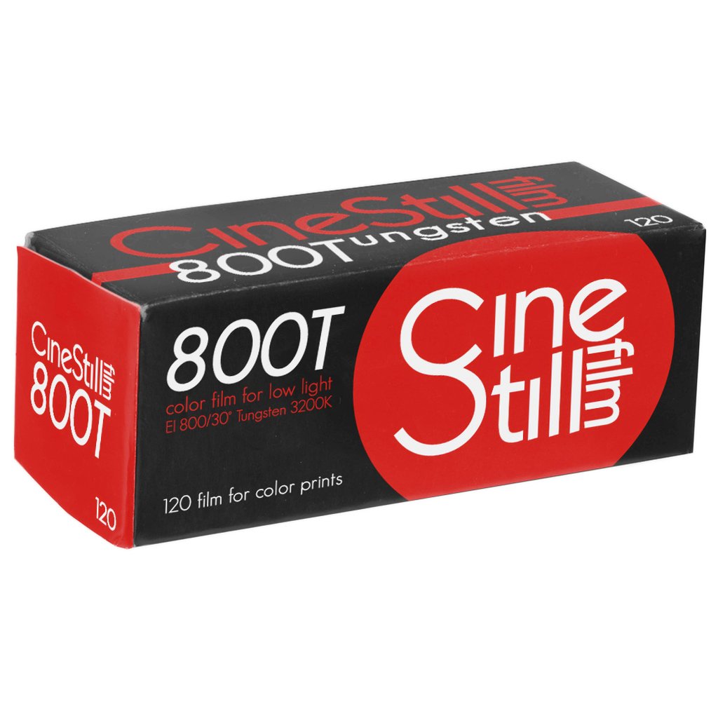 Cinestill 800 Tungsten Xpro C-41 Color Negative Film - 120 Roll Film