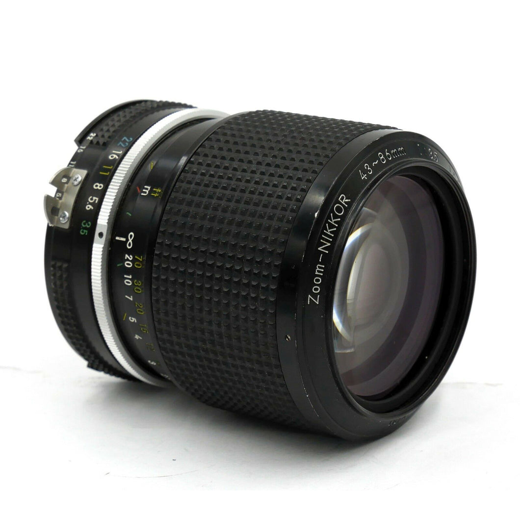 Nikon Zoom-Nikkor 43-86mm f/3.5 AI Lens - USED