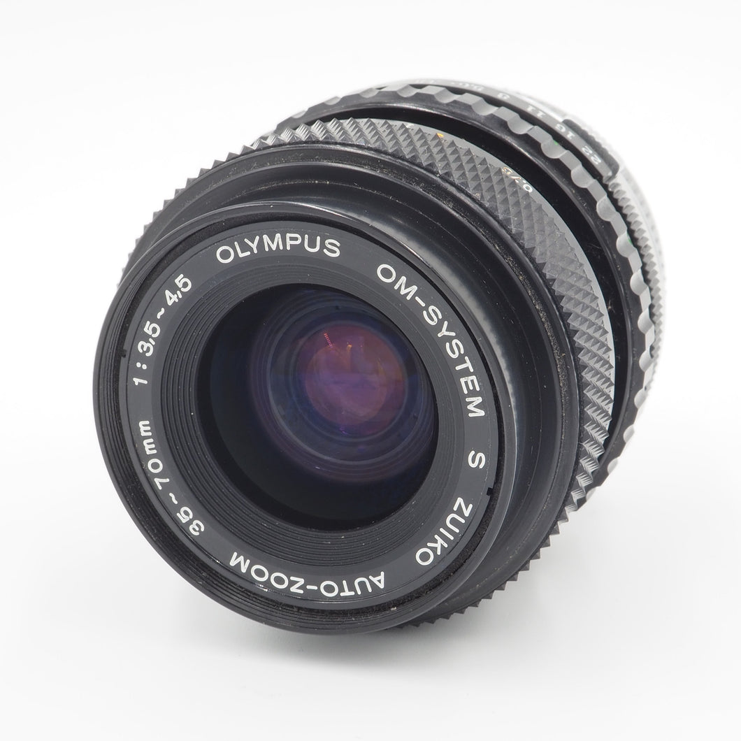 Olympus 35-70mm f/3.5-4.5  OM Zuiko Manual Focus Lens- USED