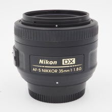 Load image into Gallery viewer, Nikon AF-S DX Nikkor 35mm f/1.8G Lens - USED
