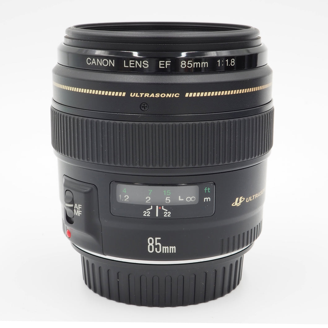 Canon 85mm f/1.8 EF USM Lens - USED