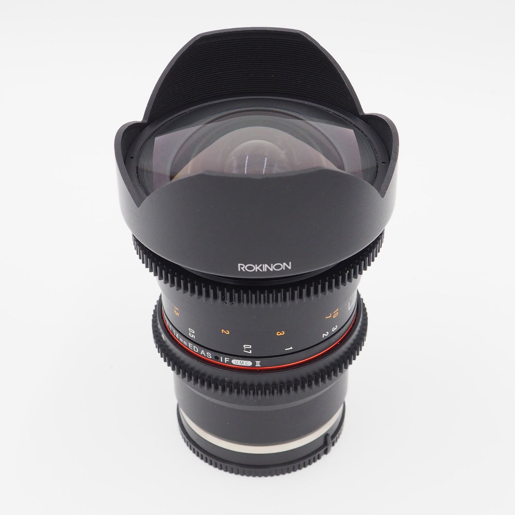 Rokinon 14mm T3.1 Cine DS Lens - Sony FE Mount - USED