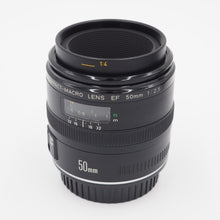 Load image into Gallery viewer, Canon 50mm f/2.5 EF Macro Lens - USED
