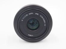 Load image into Gallery viewer, Panasonic 20mm f/1.7 Pancake Lens - Micro Four Thirds - USED
