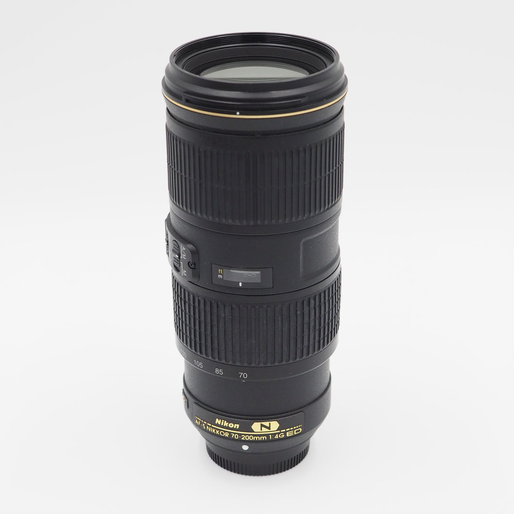 Nikon AF-S NIKKOR 70-200mm f/4G ED VR Lens - USED