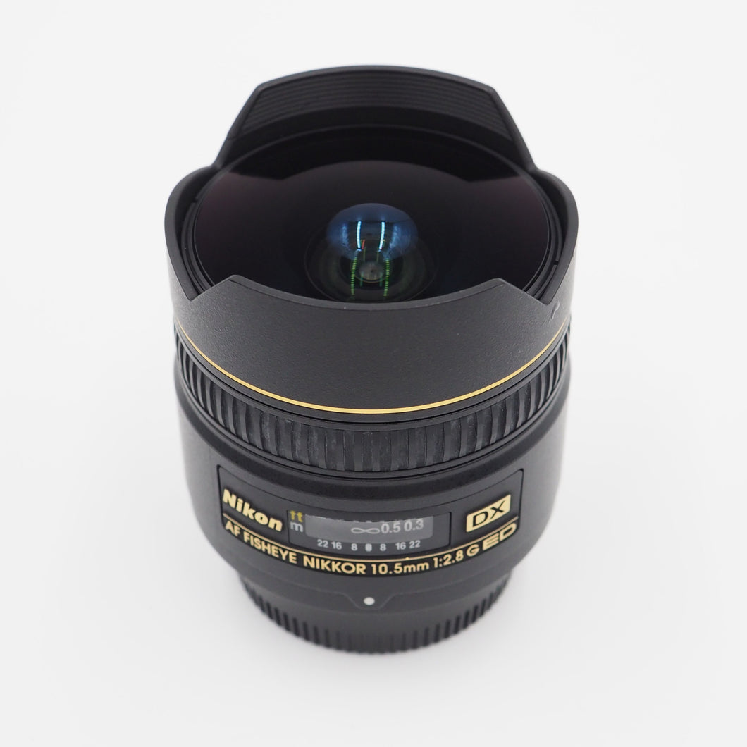 Nikon AF DX Nikkor 10.5mm f/2.8G ED Fisheye Lens - USED
