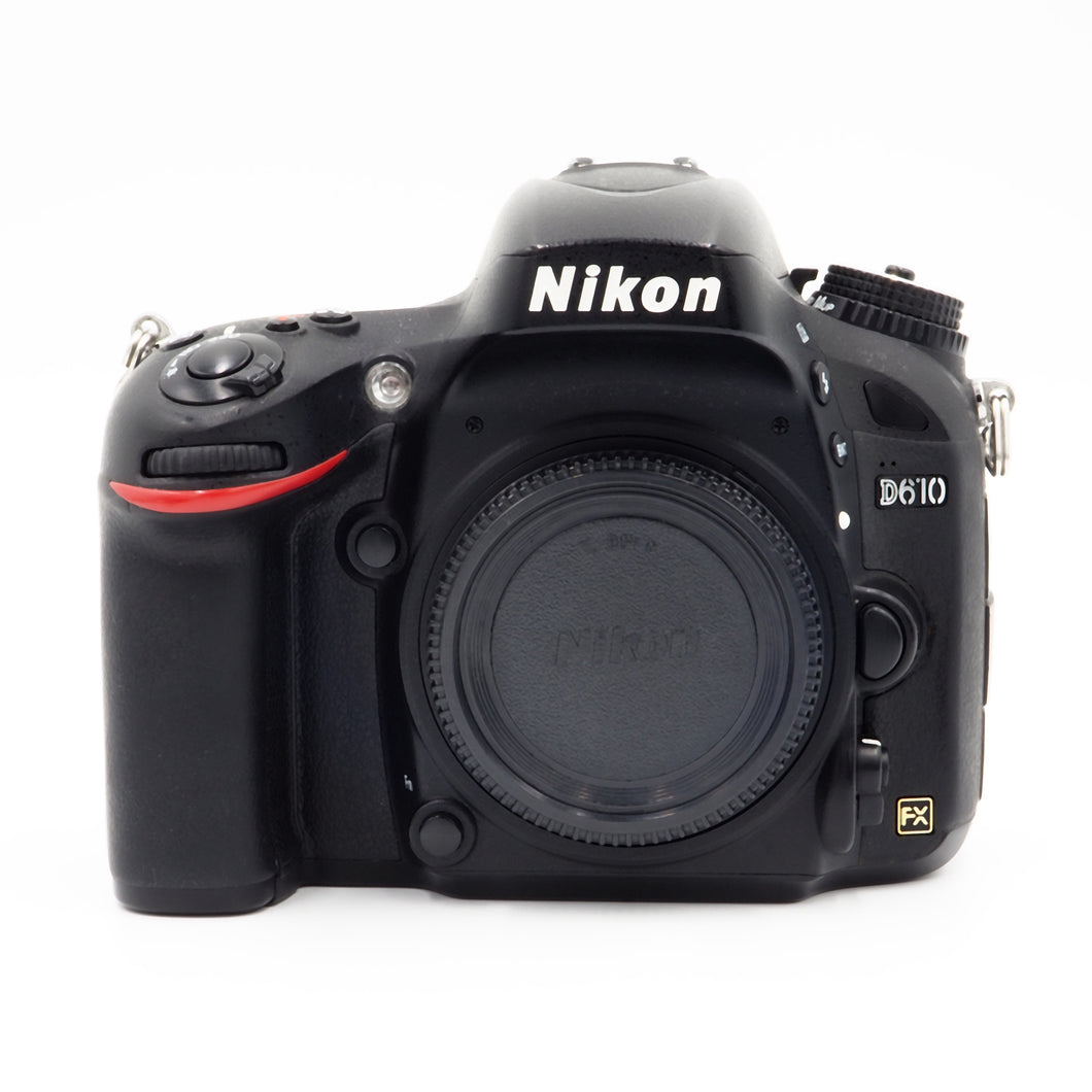 Nikon D610 24.3 MP FX Digital Camera Body - USED