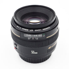 Load image into Gallery viewer, Canon 50mm f/1.4 USM EF Lens - USED
