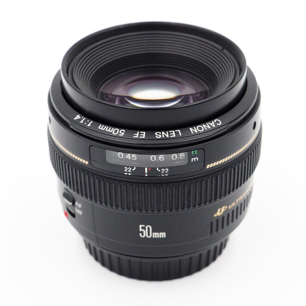 Canon 50mm f/1.4 USM EF Lens - USED