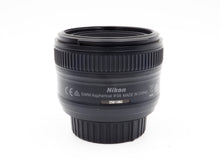 Load image into Gallery viewer, Nikon AF-S NIKKOR 50mm f/1.8G Lens - USED
