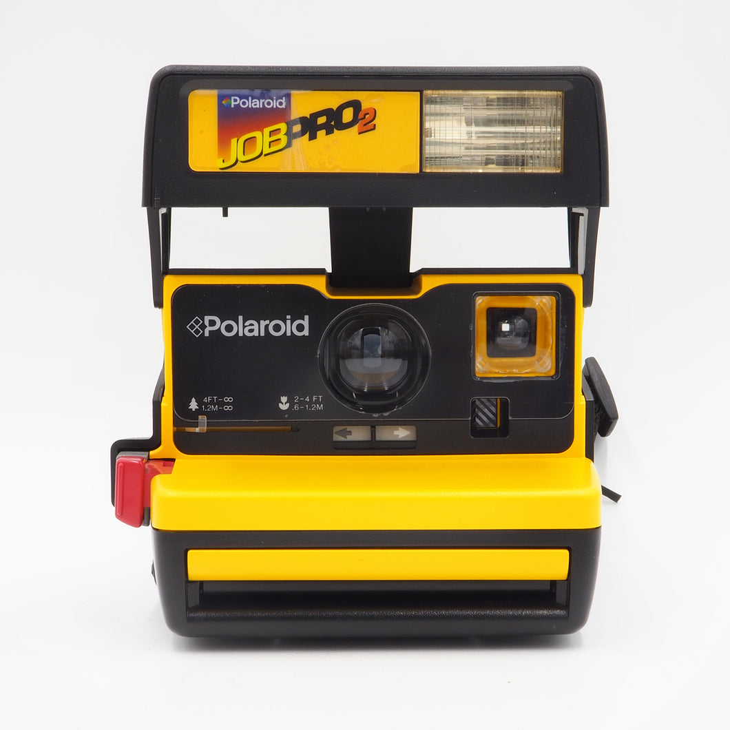 Polaroid 600 Job Pro 2 - Yellow -  Instant Camera - USED