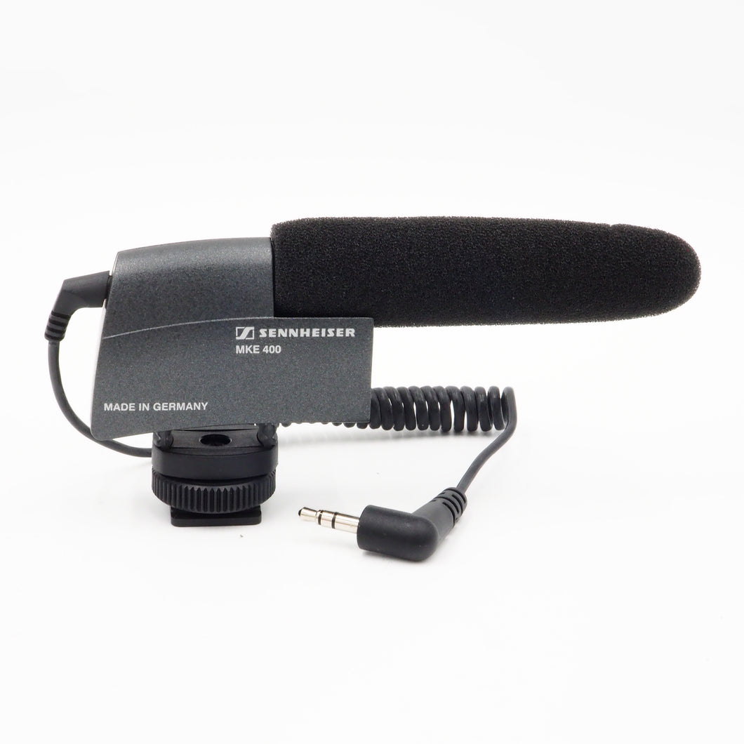 Sennheiser MKE 400 On-Camera Shotgun Condenser Microphone - USED