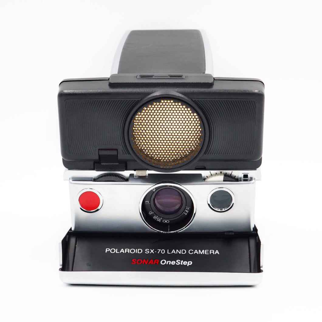 Polaroid SX-70 Sonar Instant Autofocus Film Camera - Black - USED