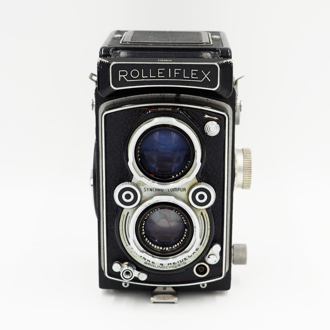 Rolleiflex Automat 6x6 - Model 2 - K4A with 75mm f/3.5 Schneider Xenar Lens - USED