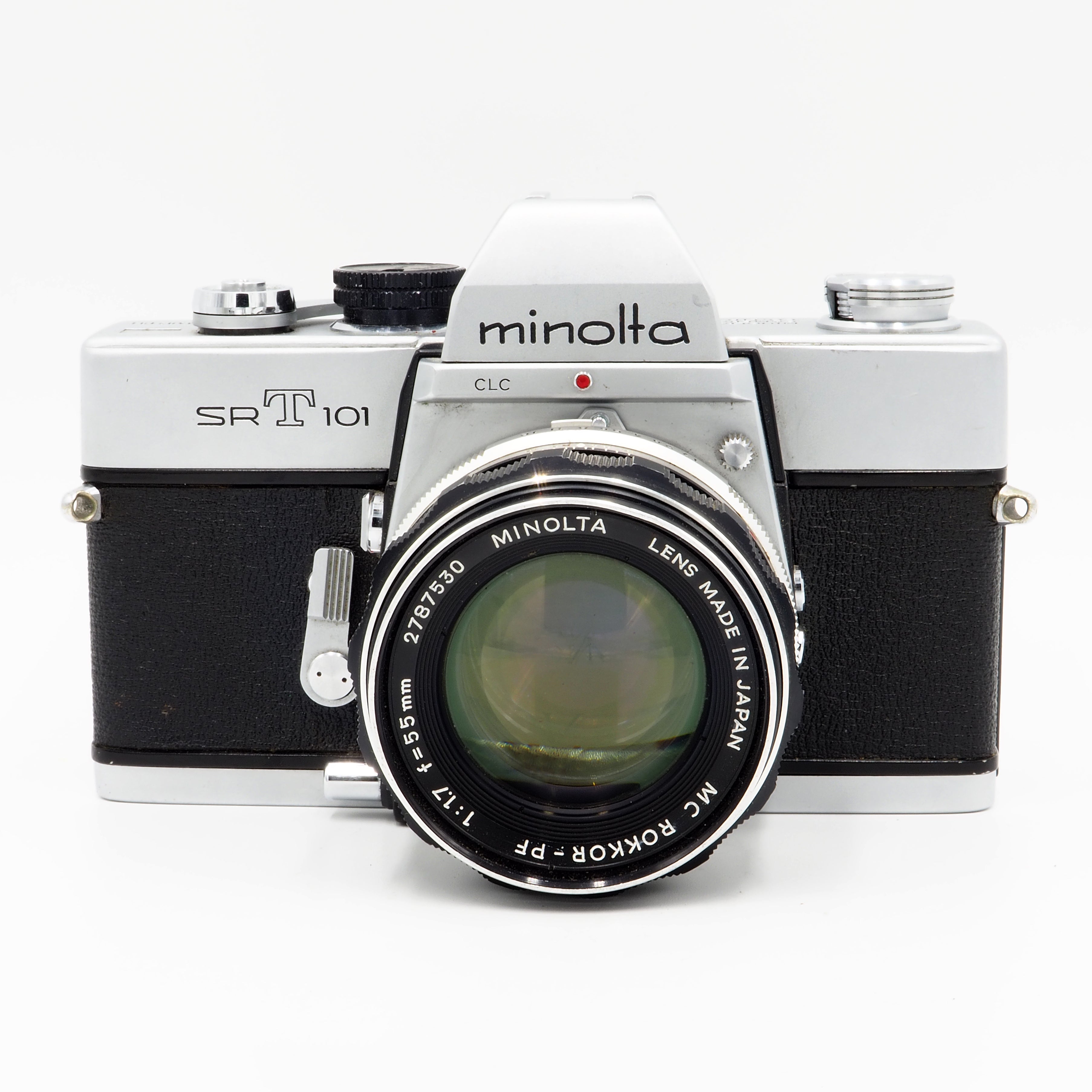 Minolta SRT 101 with 55mm f/1.7 MC Rokkor-PF Lens - USED