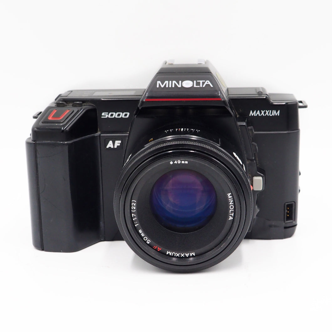 Minolta Maxxum 5000 with 50mm f/1.7 Lens - USED