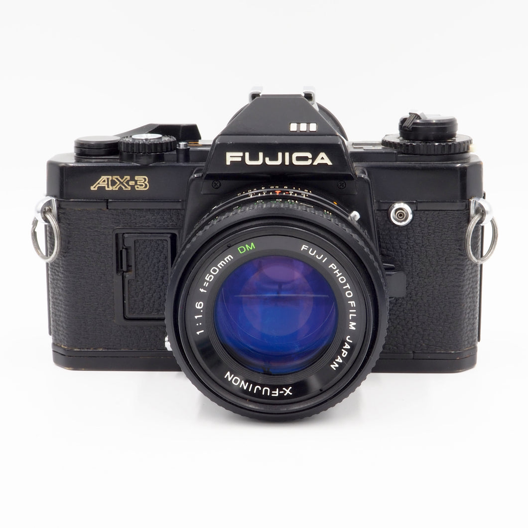 Fujica AX-3 with X-Fujinon 50mm f/1.6 Lens - USED
