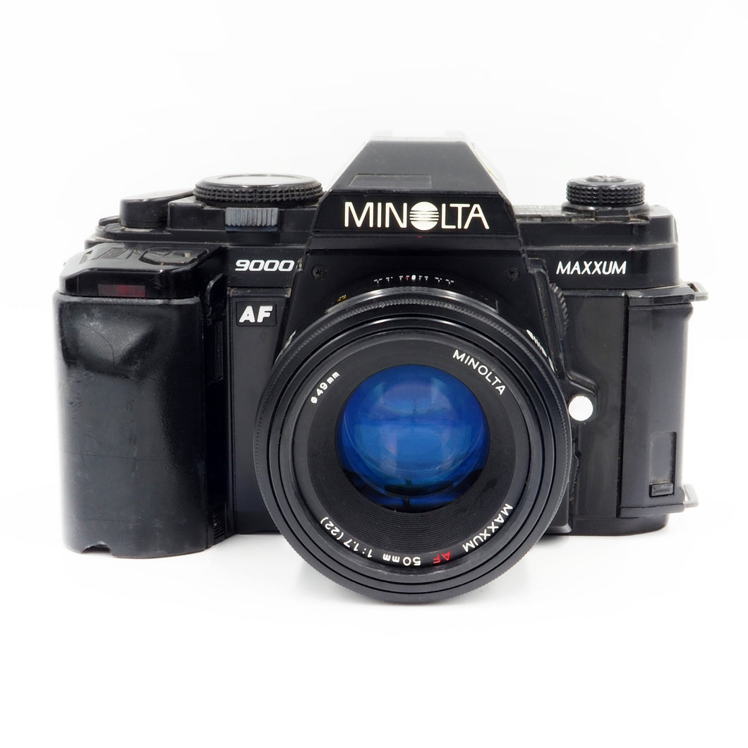 Minolta Maxxum 9000 with 50mm f/1.7 Lens - USED