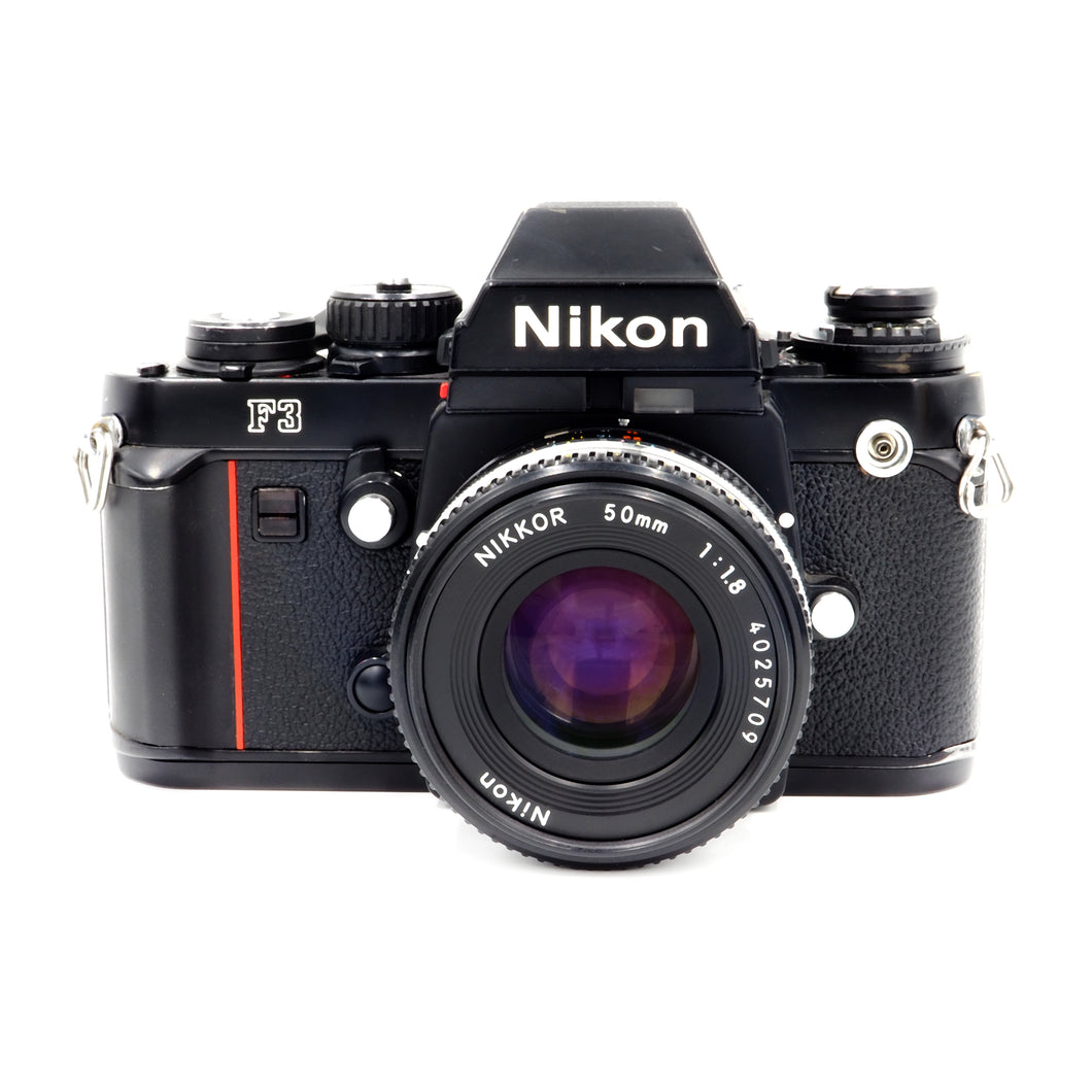 Nikon F3 with 50mm f/1.8 Lens - USED