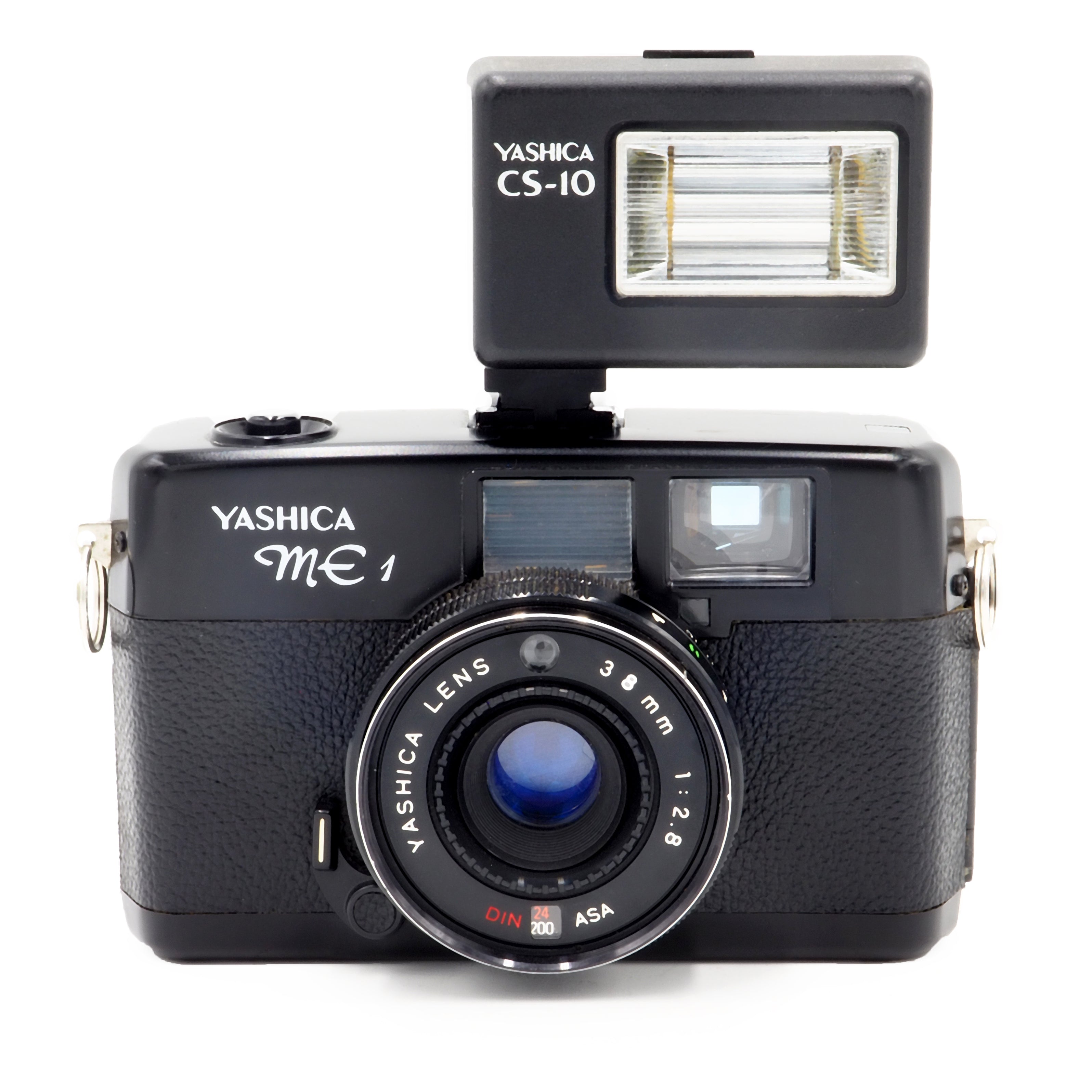 Yashica CS-201 Auto SLR 35mm camera flash perfect working order complete in  box with manual