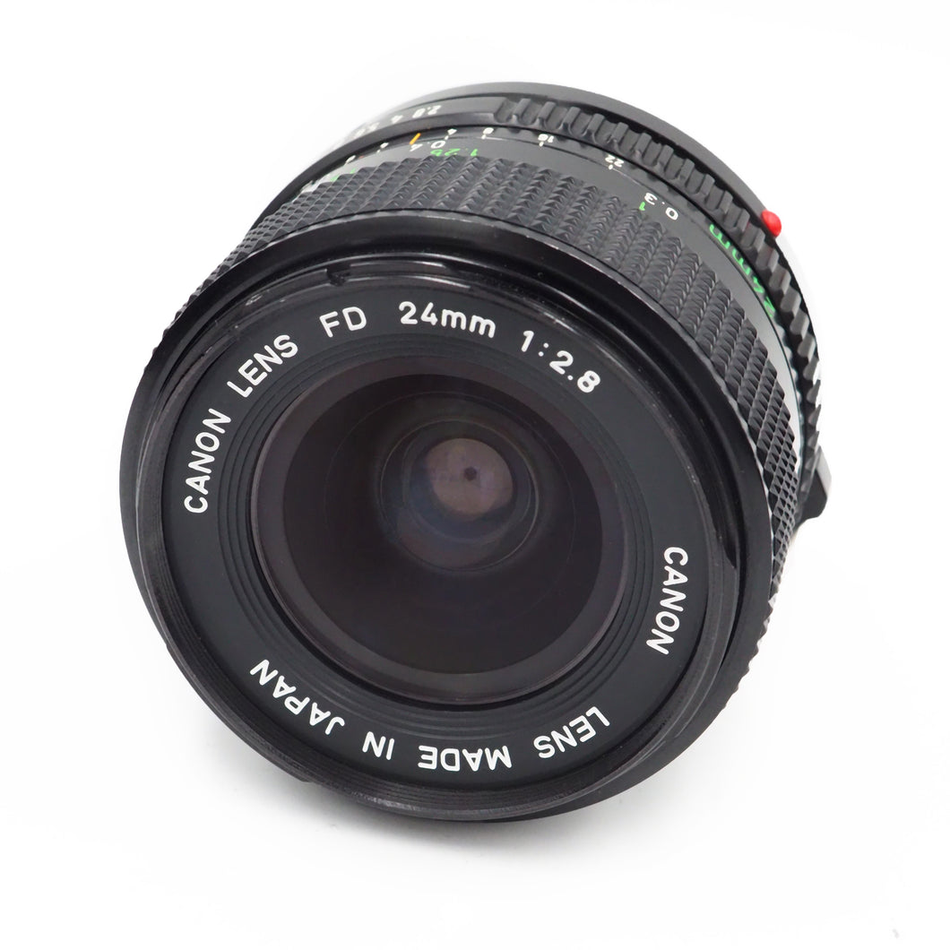 Canon 24mm f/2.8 FD Lens - USED