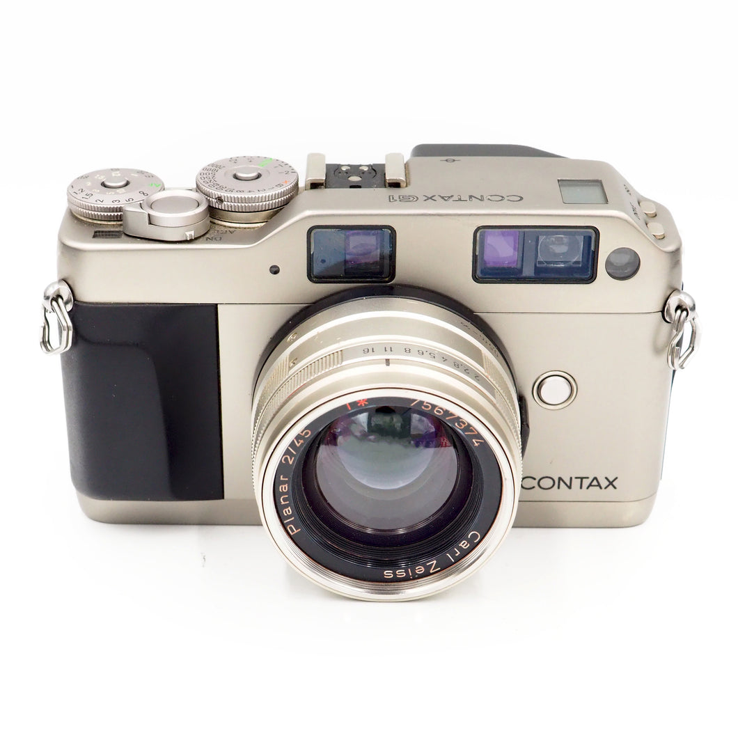 Contax G1 with Carl Zeiss Planar 45mm f/2 Lens - USED