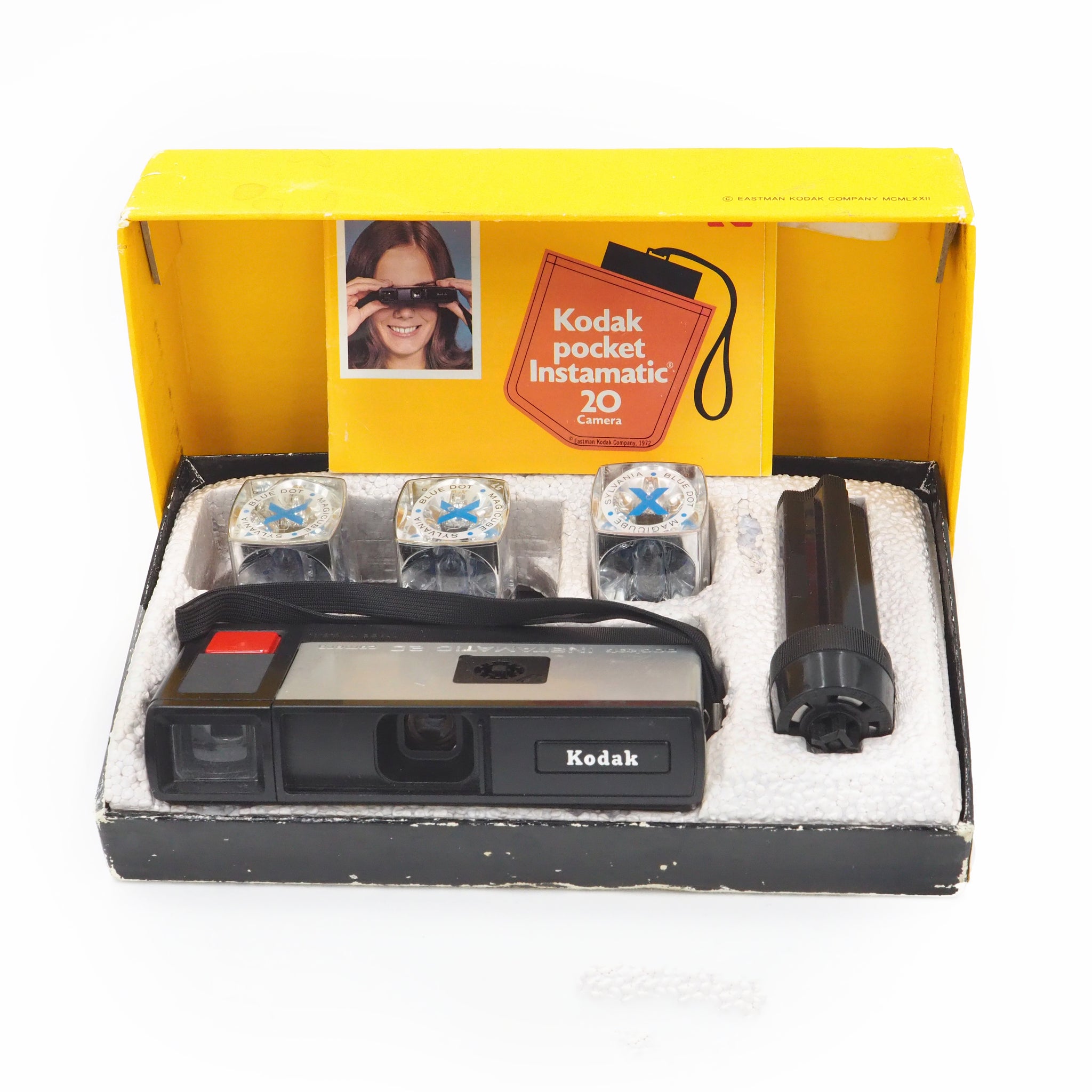 Kodak Pocket Instamatic 20 in purchases Box with Magicube Flash