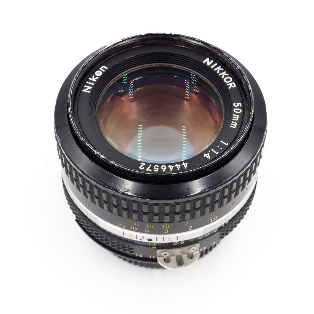 Nikon Nikkor 50mm f/1.4 E AIS Lens - USED