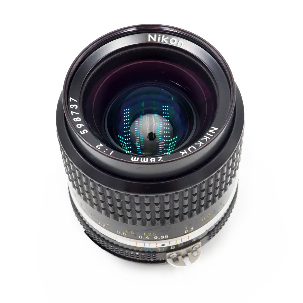 Nikon Nikkor 28mm f/2 AIS Lens (See Description) - USED
