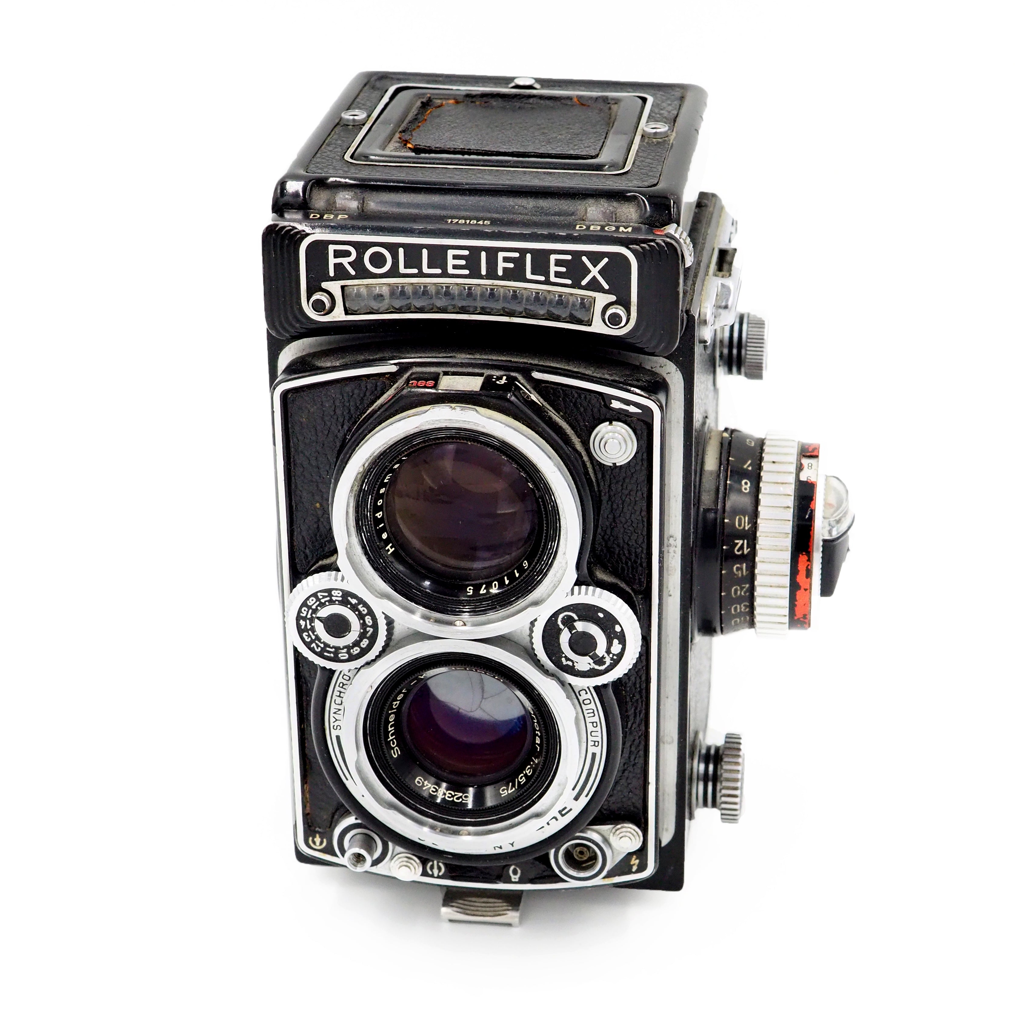 Rolleiflex 3.5C - Model K4C with 75mm f/3.5 Schneider Xenar Lens (See  Description) - USED