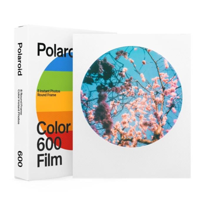 Polaroid Color 600 Round Frame Edition Instant Film - 8 Exposures