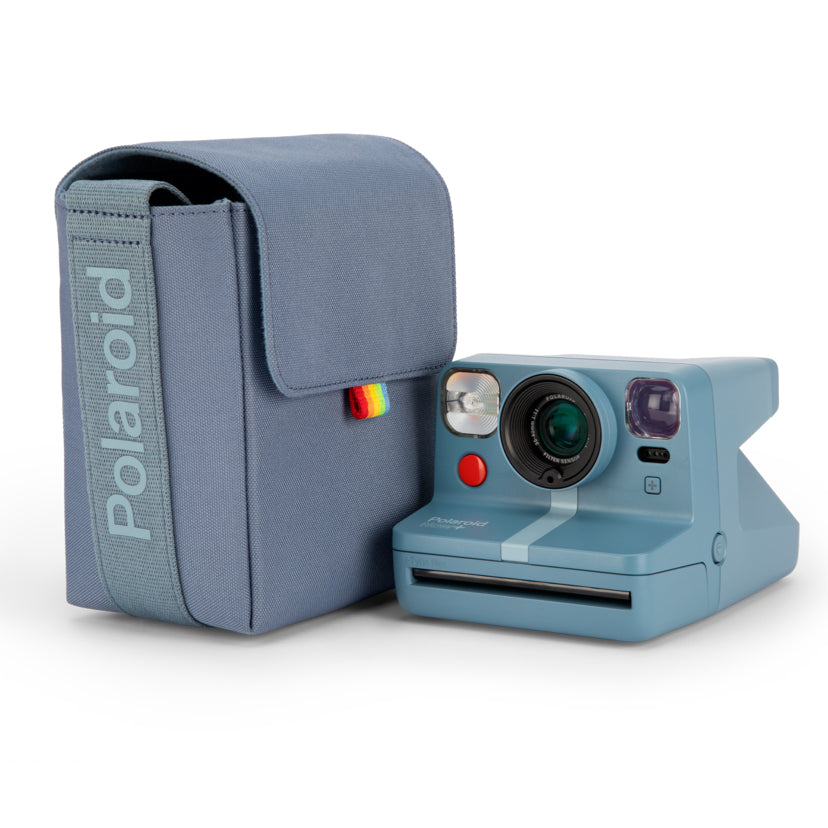 Polaroid Now Camera Bag - Blue and Gray