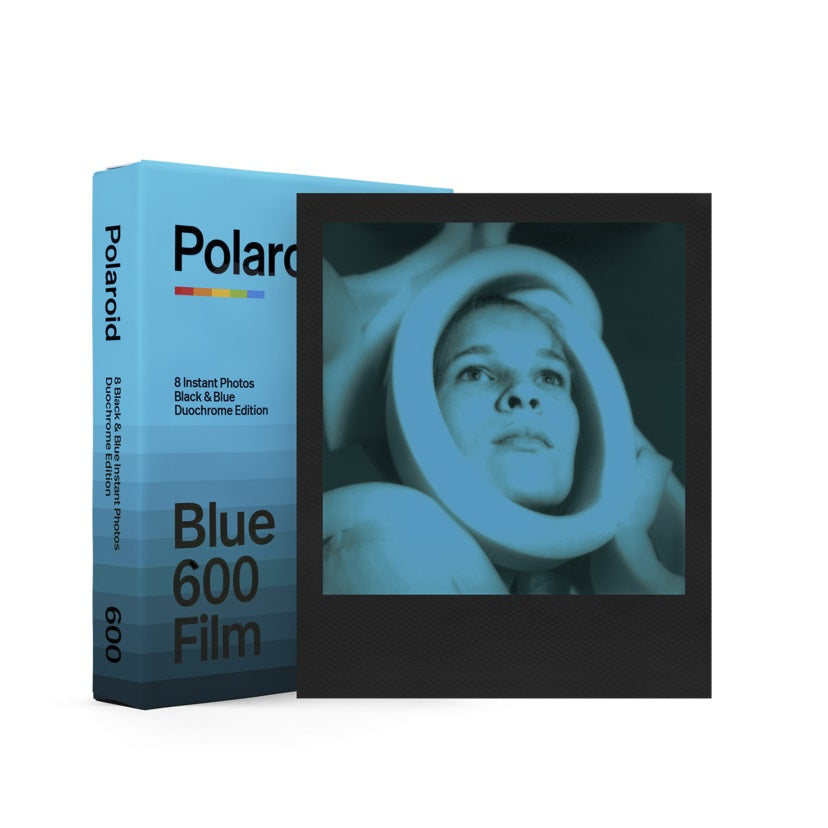 Polaroid 600 Black and Blue Film - Duochrome Edition - 8 Photos
