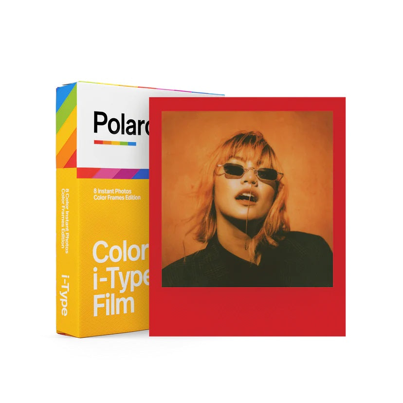 Polaroid Color i-Type Instant Film - Color Frames Edition - 8 Exposures